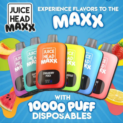 JUICE HEAD MAXX 10000PUFFS - VAPE DESECHABLE